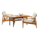 Table élévatrice vintage en teck, attribuée à Kai Kristiansen, années 1960