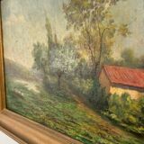 Tableau style Barbizon 19ème