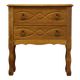 Vintage Danish 1960s oak nightstand / bedside table style of Henning Kjærnulf