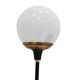 Lampadaire Mid Modern Stilnovo, fer noir et marbre, design italien, années 1950