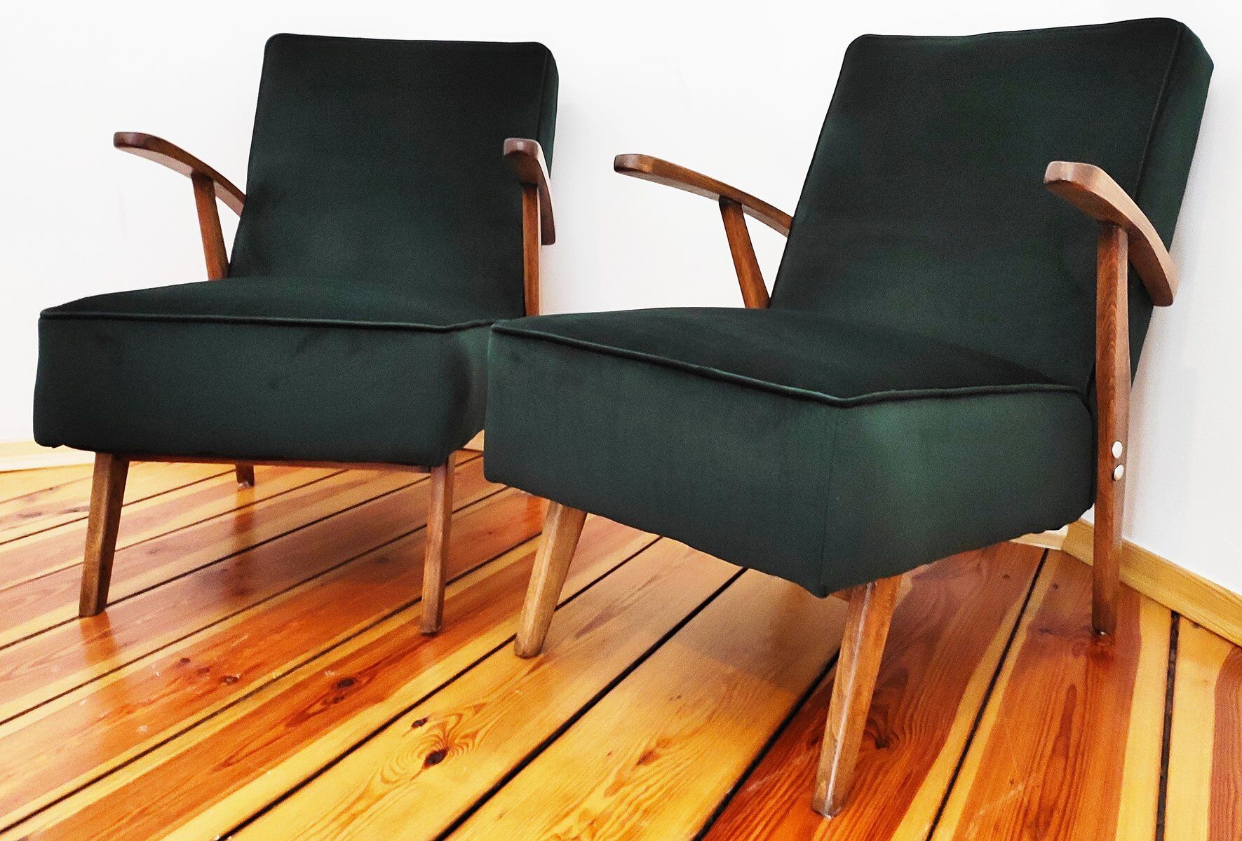 Pair of Armchairs, Tatra Nabytok, Czechoslovakia, 1960s