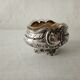 Former silver salt shaker miner punches rock dirt silver and 19th century glass