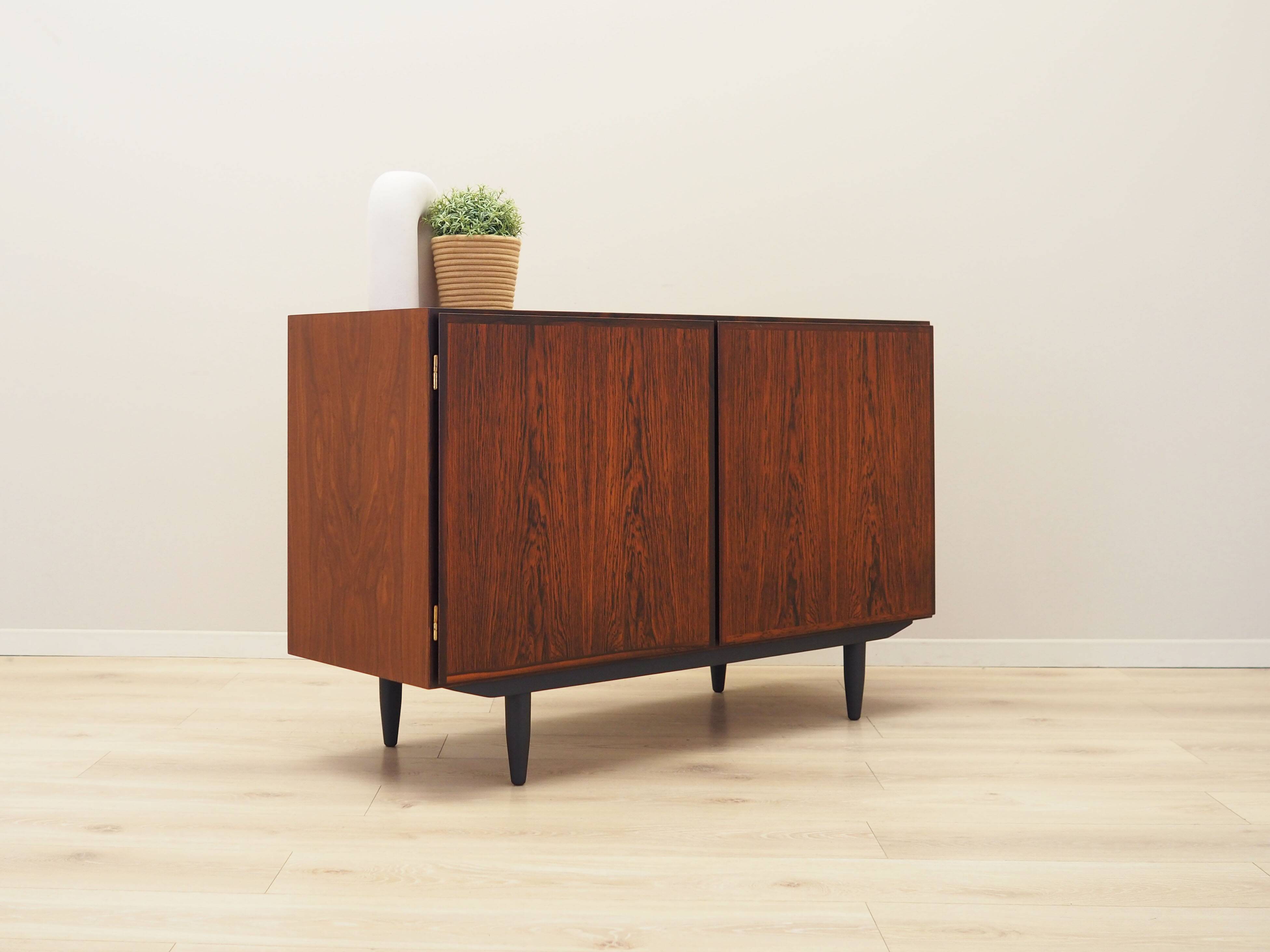 Rosewood cabinet, Danish design, 1970s, manufacture: Omann Jun