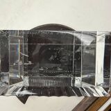 Sven Palmqvist, modern glass sculpture, Orrefors Sweden 1971