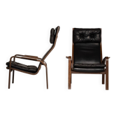 Fauteuils Yngve Ekström pour Swedese, années 1970
