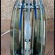 Pair of Veca wall lights in two-tone glass, Italy 1960