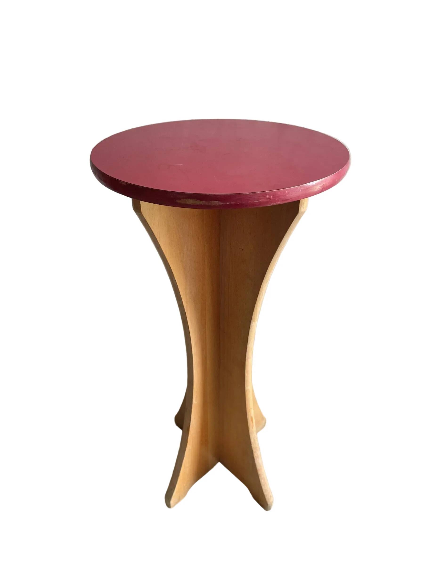 Mid-century modern Swiss bar/café table from the 1970s.