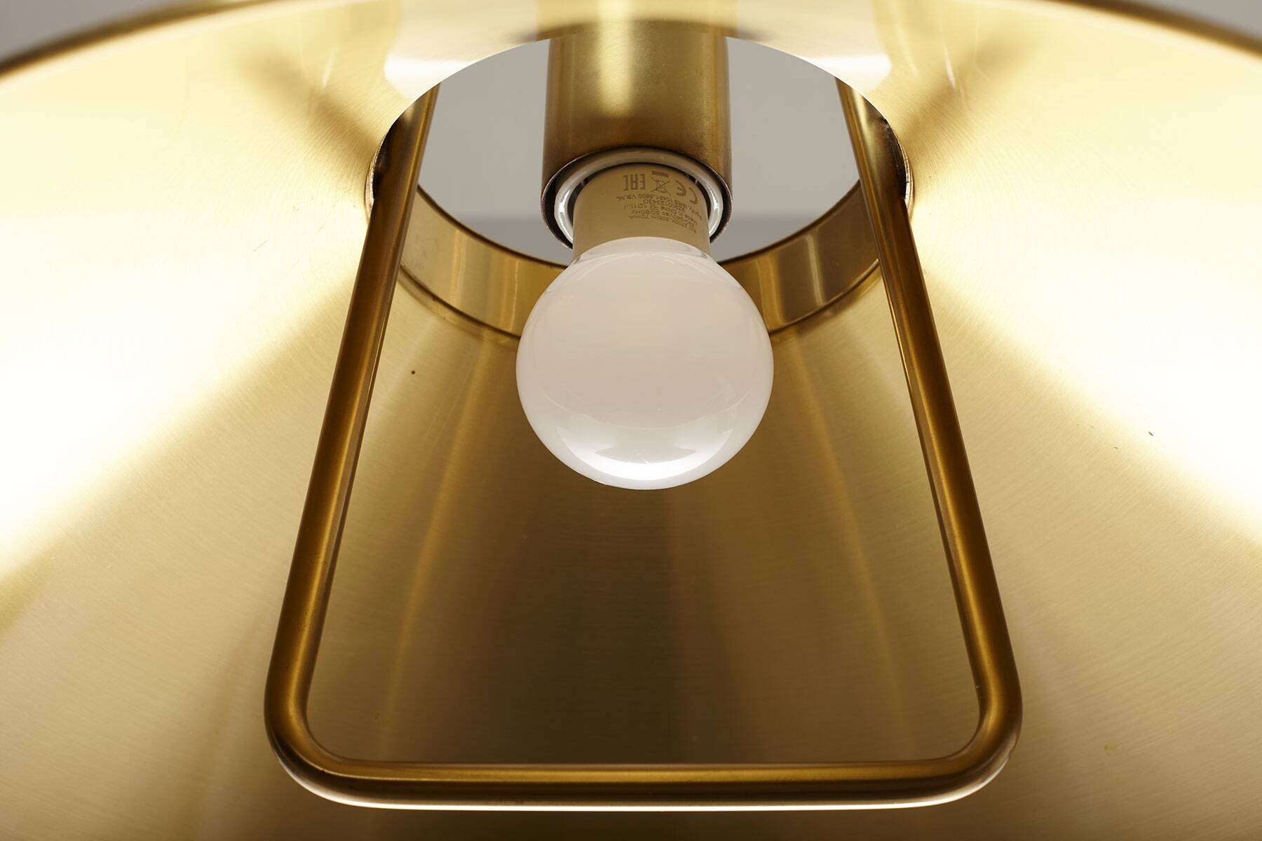 Brass Pendant Light by Fog & Mørup, Denmark 1970’s