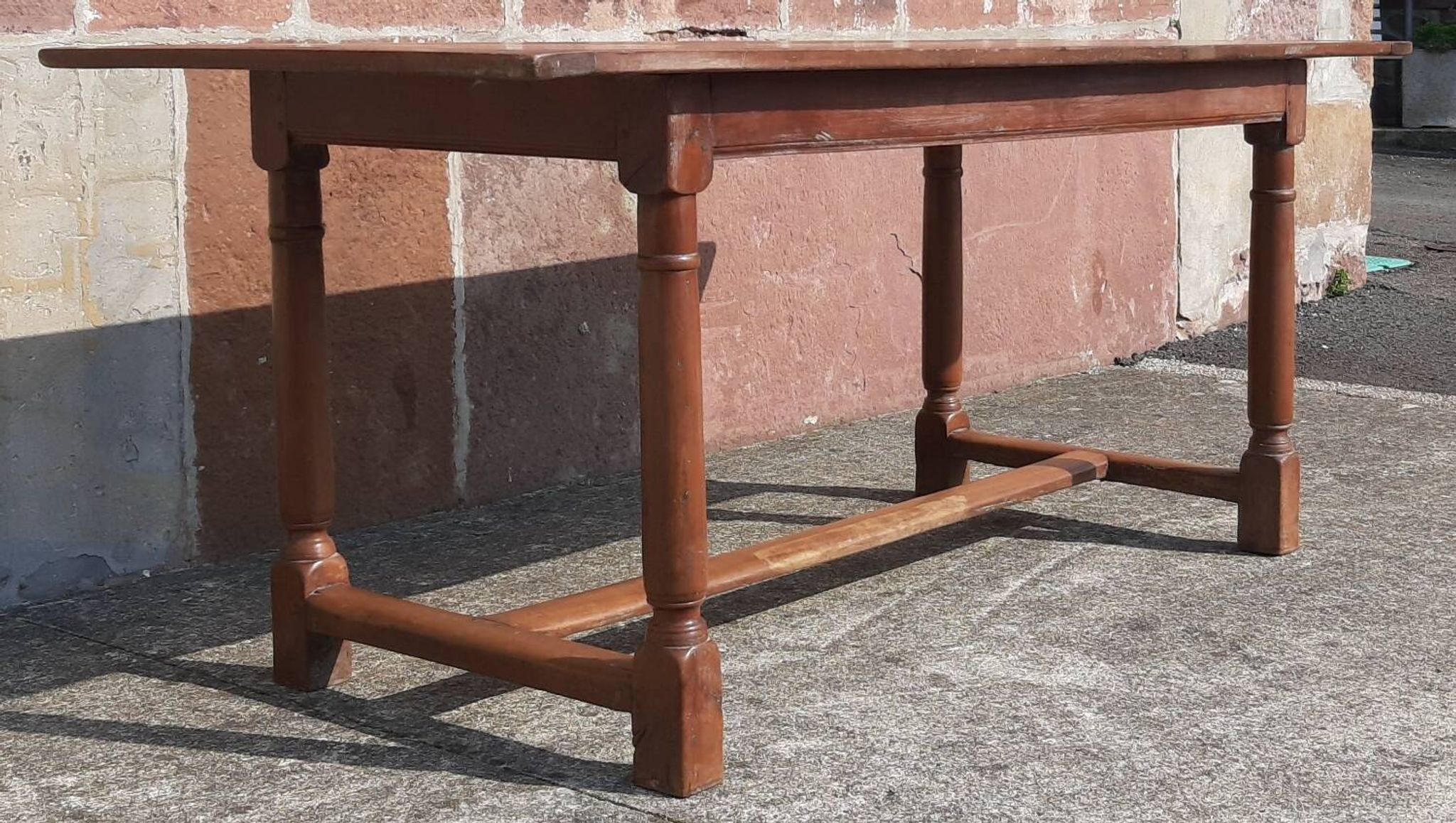 Table de ferme ancienne (175 x 71 cm.)
