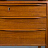 Danish Teak Desk by Peter Lovig Nielsen for Hedensted Mobelfabrik, 1961