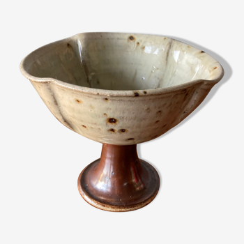 Japanese stone cup from la borne of the pedley-kepp workshop, 1970-1980