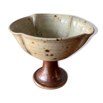 Japanese stone cup from la borne of the pedley-kepp workshop, 1970-1980