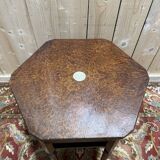 Octagonal side table from the Art Deco period.