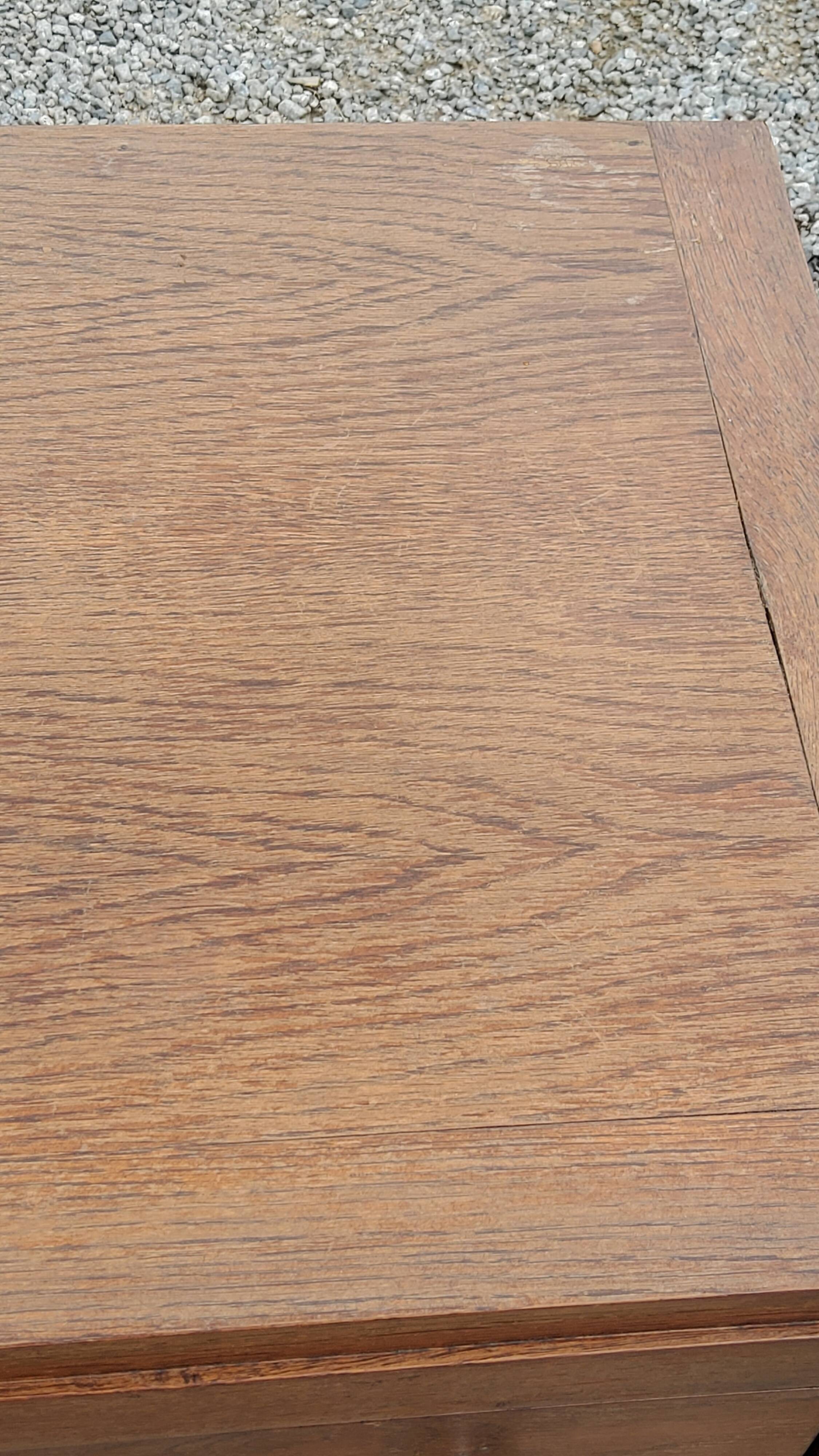 Vintage oak chest of drawers legs compass 3 drawers from the 50s