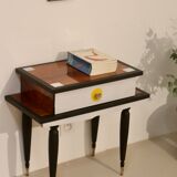 Side table vintage foot compass bis color