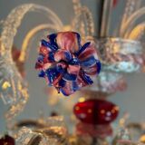 Venetian chandelier in multicolored Murano glass, 6 light arms circa 1920