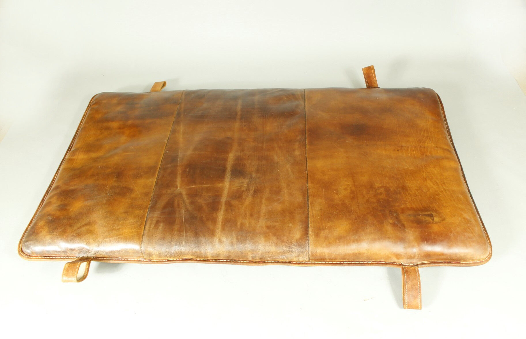 Vintage leather gym mat, 1930s