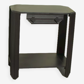 Pedestal table, art deco side table