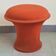 Pouf Ottoman Mushroom Stool Vintage 1960 Wool Jersey DLG Pierre Paulin