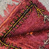 Tapis berbère boujaad ancien, 166x356 cm