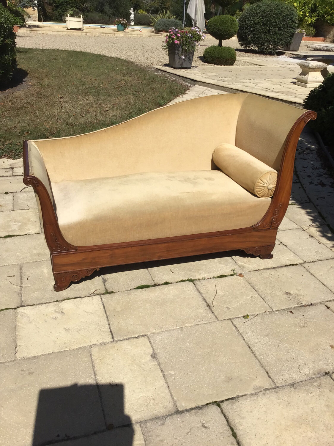 19th century chaise longue