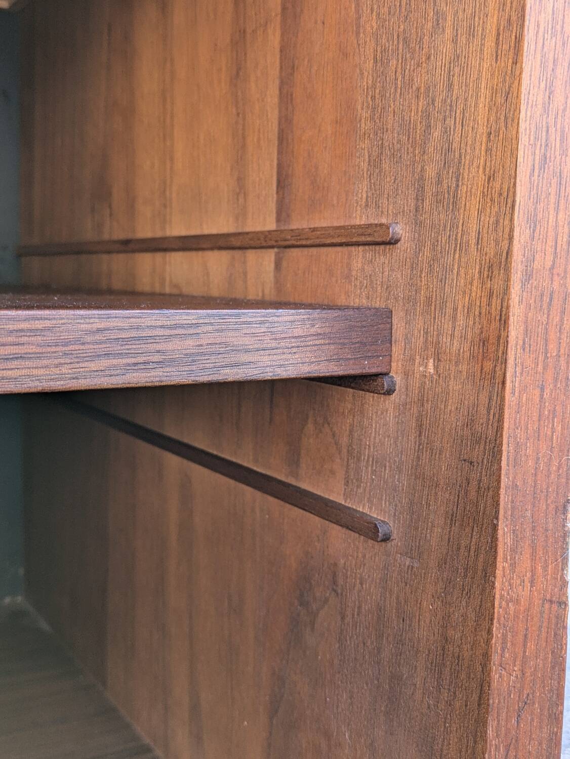 Vintage teak sideboard attributed to Poul Cadovius.