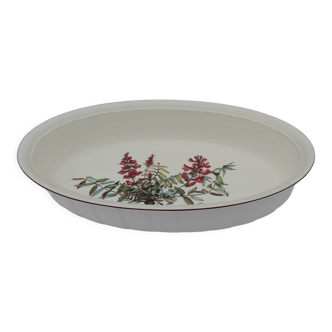 Plat ovale à four vilbofour villeroy & boch modèle botanica l 31,5 cm