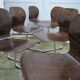 6 Pagholz chairs 70/80