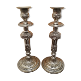 Pair of candlesticks in taste Louis XVl