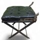 Chaise pliante vintage style industriel vers 1960