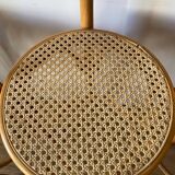 Canework and bentwood bar stools