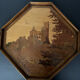 Art Nouveau wooden tray by Émile Gallé
