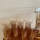 Service orangeade demi cristal or