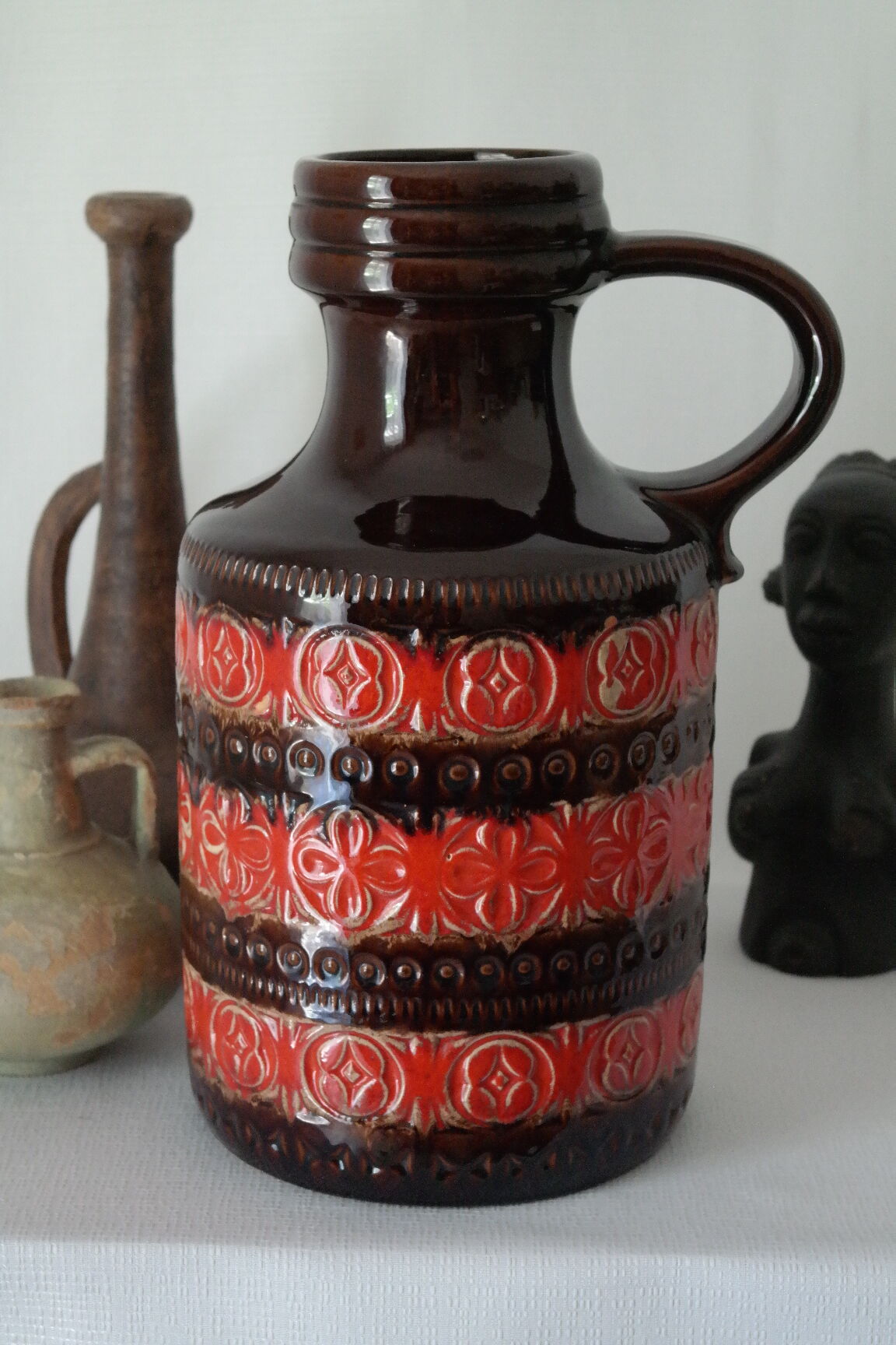 Vintage West Germany ceramic jar