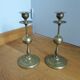 Brass candlesticks