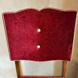 Set of 2 upholstered chairs 1950/60