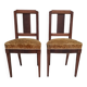 Art Deco pair of chairs