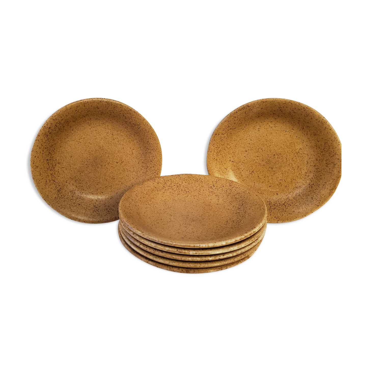 Hollow sandstone plates