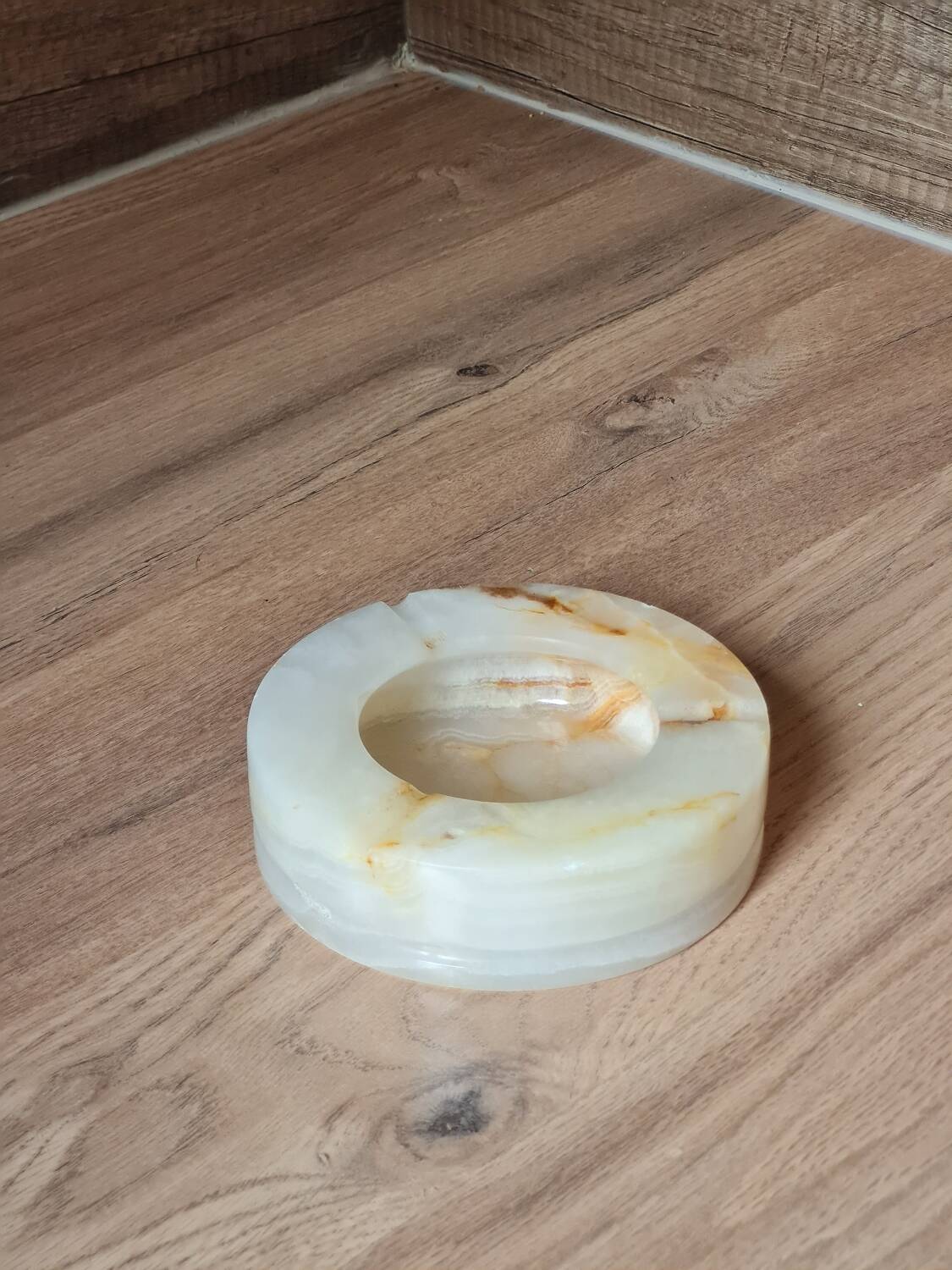 Vintage onyx ashtray/empty pocket