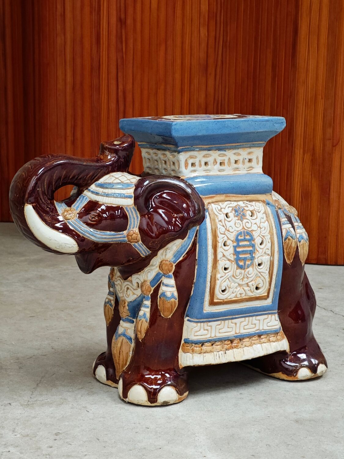 Elephant plant holder 1980
