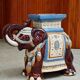 Porte plante éléphant 1980