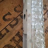 Bubble molded glass wall lamp