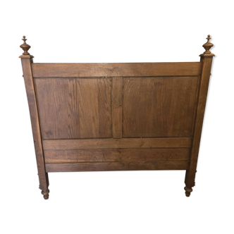 Old oak headboard