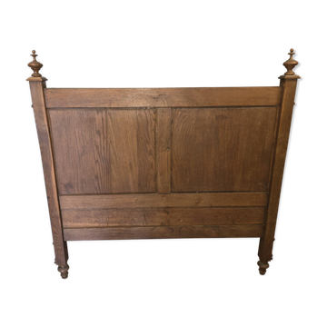 Old oak headboard