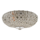 Mid-century ceiling light with glass flowers, France, 1960's