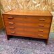 Commode scandinave en teck vintage années 60