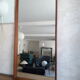 Scandinavian teak mirror