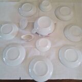 Antique porcelain dinette