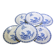 6 assiettes creuses Gien Chardons 260320