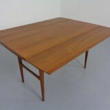 Teak dining or coffee table, Denmark, 1960s